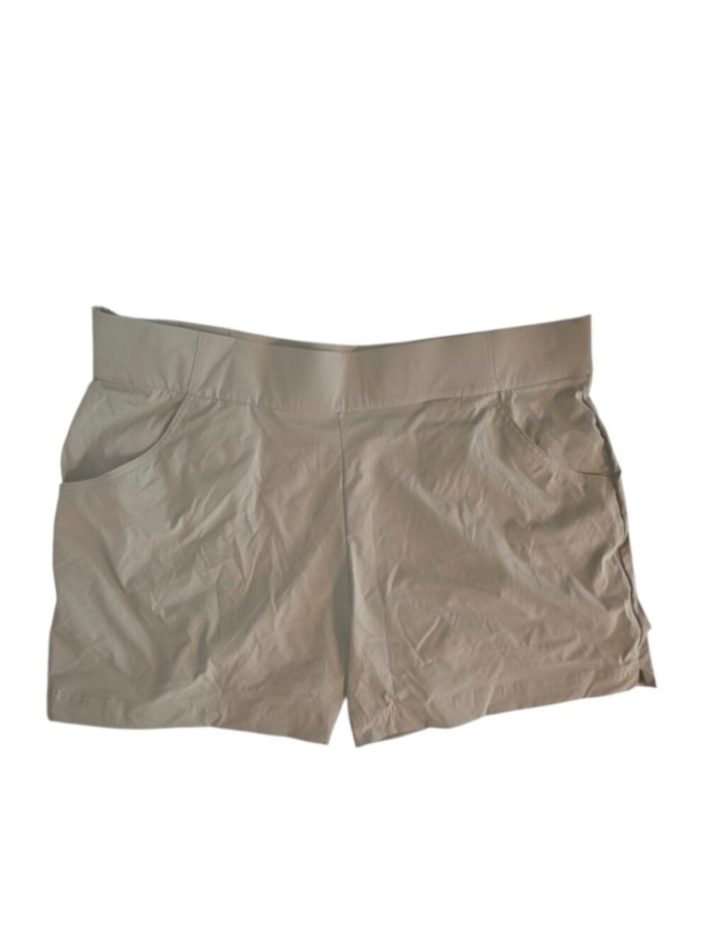 Columbia Sportswear Company Khaki Shorts Women's Anytime Casual XXL Stretch